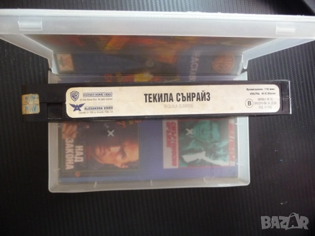 Текила сънрайз VHS филм Мел Гибсън Мишел Пфайфър Кърт Ръсел криминален наркотици Мексиканец хубав, снимка 3 - Други жанрове - 53230410