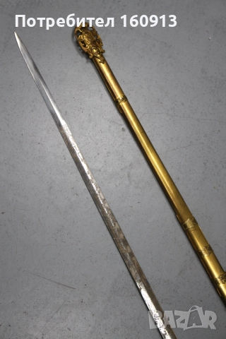 Оригинален масонски меч сабя . Отличен! Интересен модел! *1, снимка 12 - Антикварни и старинни предмети - 51858215
