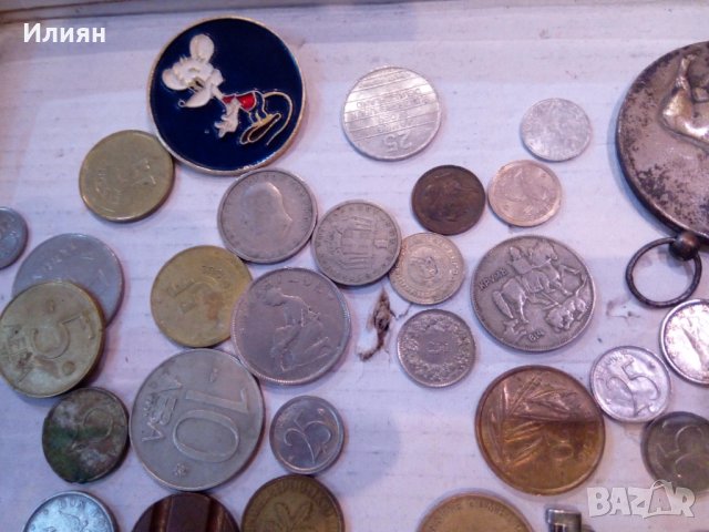 Лот монети и др, снимка 2 - Антикварни и старинни предмети - 39090458