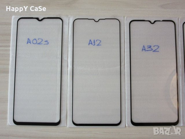 5D ЦЯЛО ЛЕПИЛО Стъклен протектор за Samsung Galaxy A52s A52 A72 A42 A32 A22 A12 A03s A02s 4G 5G, снимка 11 - Фолия, протектори - 32042140