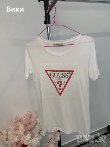 Дамска тениска Guess, снимка 4 - Тениски - 49890214