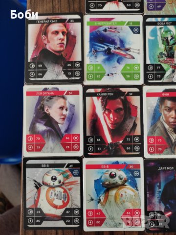 Карти Star Wars и Kung Fu Panda , снимка 6 - Игри и пъзели - 36686786