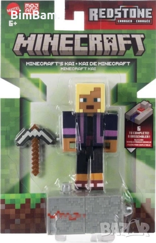 Оригинална подвижна фигурка Minecraft - Minecraft's Kai / Mattel