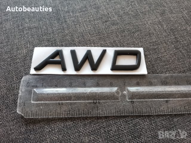 черно лого Volvo AWD, снимка 2 - Аксесоари и консумативи - 37244130