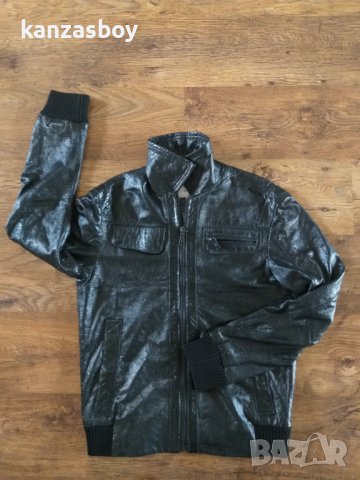 Energie pelle leather jacket - страхотно мъжко яке КАТО НОВО , снимка 12 - Якета - 40050042