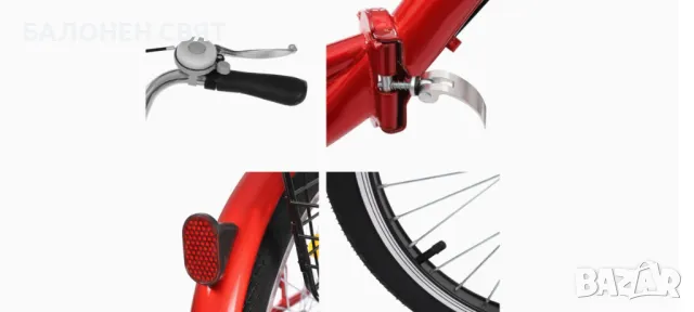 SUPER BRAND Намаление Супер Модел Нов Триколесен Велосипед 20 цола Сгъваем, снимка 11 - Велосипеди - 47668226