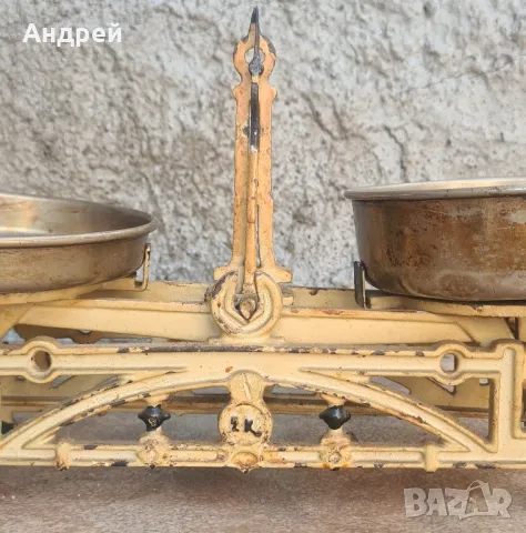Австрийски Кантар-Везна 2КГ., снимка 2 - Антикварни и старинни предмети - 49922198