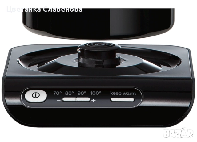 Електрическа кана Bosch TWK8613P, 1.5 л, 2400W, Черен, снимка 7 - Кани - 52404517