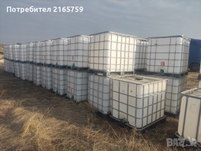 Бидони 1000 литра за Нафта,Гориво,вода,хидрофори,цистерни един тон за риба,зеле ,джибри , снимка 7 - Други - 39738723