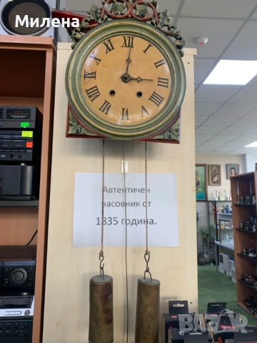 Античен часовник, снимка 8 - Антикварни и старинни предмети - 53105584