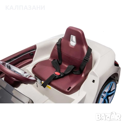 Кола Акумулаторна 12V BMW  JE1009 с родителски контрол Бяла, снимка 11 - Коли, камиони, мотори, писти - 51665286