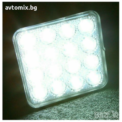 Flood LED диоден халоген фар, задна светлина, 12-24V, 48W , снимка 4 - Аксесоари и консумативи - 43597115