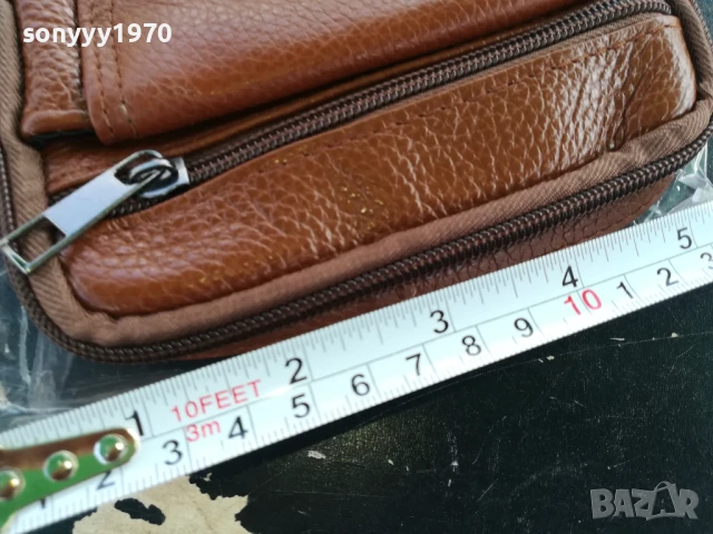 КАФЯВА ЧАНТА-КОЖЕНА 1907251838, снимка 12 - Чанти - 51075299