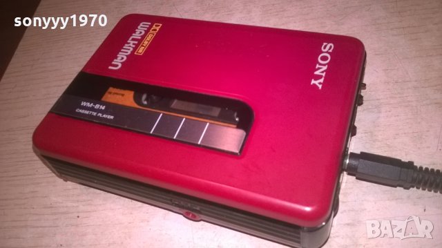 sony wm-b14 walkman-made in japan-внос швеция, снимка 3 - Радиокасетофони, транзистори - 28044575