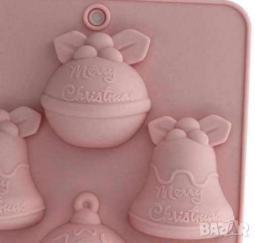 Два вида молдове за шоколадови Коледни топки , снимка 7 - Форми - 52072603