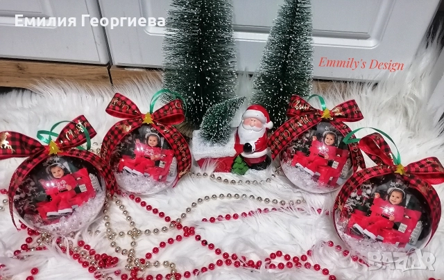 Коледни топки със снимки на най-ниски цени , снимка 7 - Други - 52822318