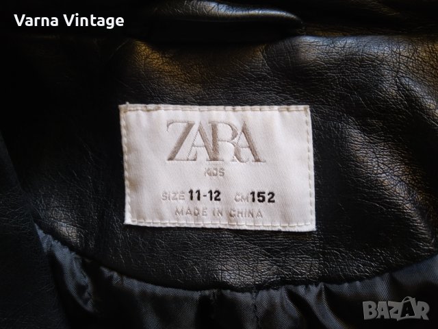 Детско кожено яке ZARA., снимка 5 - Детски якета и елеци - 43570776