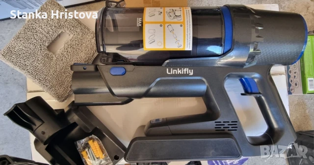 Акумулаторна прахосмукачка Linkifly A 10., снимка 2 - Прахосмукачки - 51005107