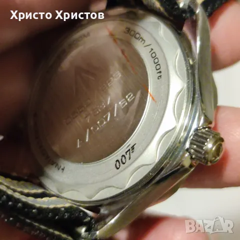  Мъжки луксозен часовник OMEGA Seamaster Diver 300m Co-Axial Chronometer 42mm 007 James Bond Edition, снимка 12 - Мъжки - 47298452