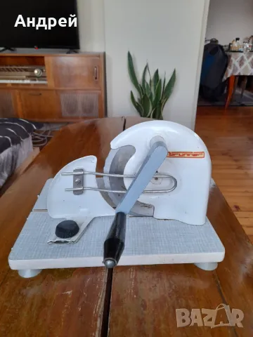 Стар уред за рязане на хляб,колбаси,резачка #2