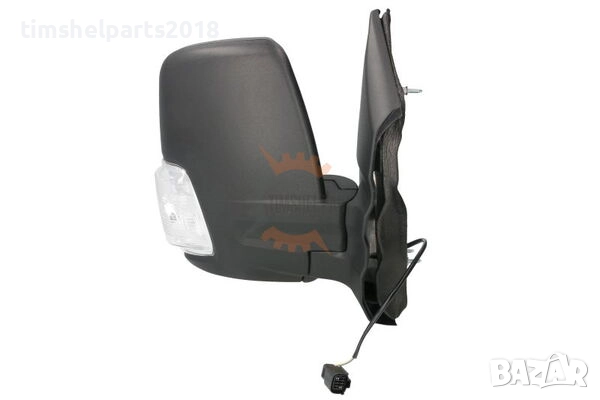 Външно огледало Ръчно, с бял мигач за Ford Transit 2013-2018 год. - Пасажерска страна, снимка 2 - Части - 52675181