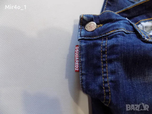 дънки dsquared2 панталон долнище оригинални мъжки размер 46/S, снимка 8 - Спортни дрехи, екипи - 48016758