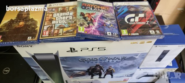 Ново !!! Конзола Sony Playstation 5 God of War + PS5 ПАКЕТ С ИГРИ, снимка 10 - PlayStation конзоли - 39077561