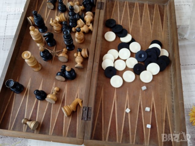 Стар Шах/Табла, снимка 9 - Шах и табла - 40532223