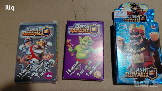 комплект карти за игра клаш роял. , снимка 2 - Детски комплекти - 53113776