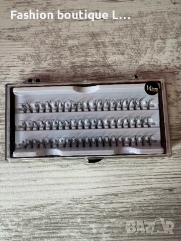 Нови мигли на снопчета 14 милиметра 🖤