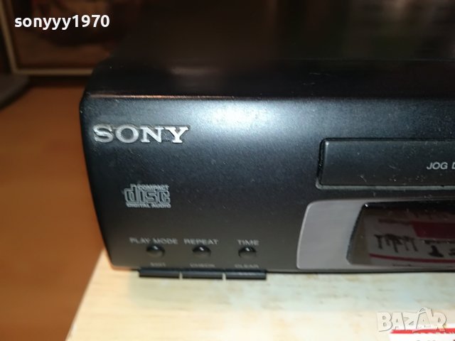 SONY CDP-EX10 MADE IN JAPAN 0909221953, снимка 2 - Декове - 37952951