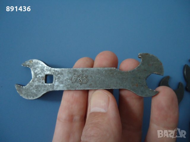 4 стари ретро германски ключа за велосипед колело, снимка 2 - Ключове - 32825441