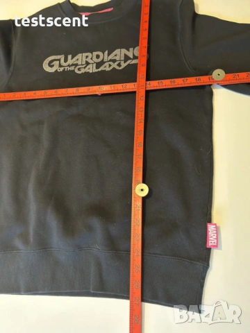 Primark Marvel Guardians of the Galaxy Суичър – Размер M дълъг ръкав черен, снимка 4 - Суичъри - 53568413