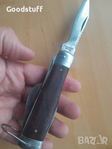 Немски нож, C. Jul. Herbertz Solingen, военен, multy tools, джобен , снимка 9 - Ножове - 53477235