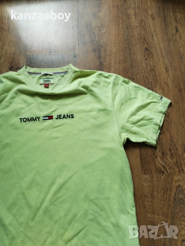 Tommy Hilfiger - страхотна мъжка тениска L, снимка 4 - Тениски - 51501002