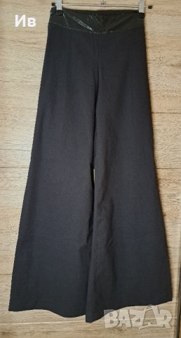 Дамски панталон с широк крачол, снимка 4 - Панталони - 39410393
