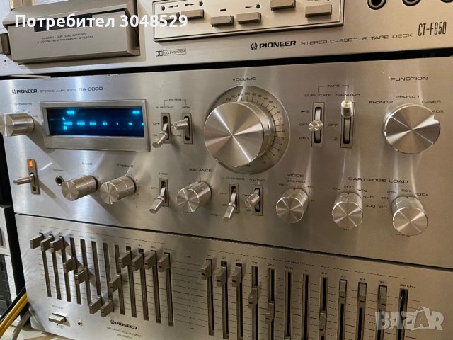 Усилвател Pioneer SA-8800, снимка 3 - Ресийвъри, усилватели, смесителни пултове - 39444829