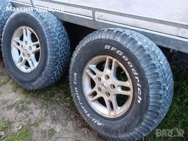 Джанти с гуми 265 75 16 за Grand cherokee