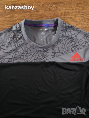 ADIDAS RESPONSE - страхотна мъжка тениска КАТО НОВА С размер, снимка 2 - Тениски - 40346359