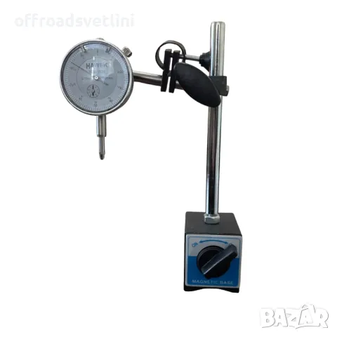 Магнитна стойка и индикаторен часовник HAWEK, снимка 6 - Други инструменти - 50156125