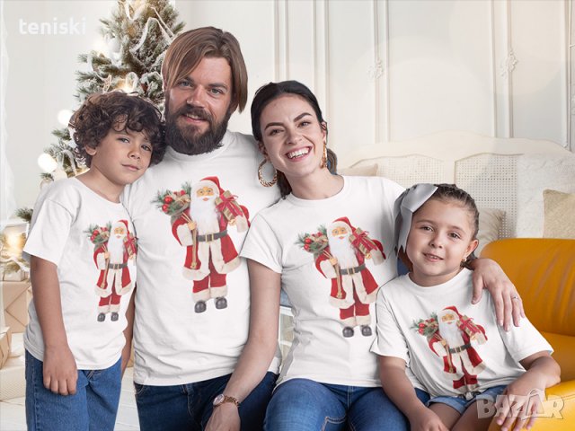 Фамилни коледни новогодишни тениски 9 модела