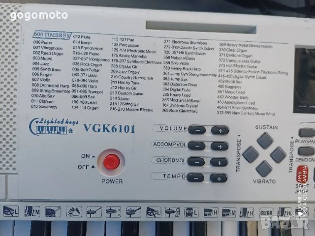 пиано, 🎹, йоника, синтезатор Vangoa VGK6101, клавир, USB,  пияно, миди, орган, снимка 18 - Синтезатори - 48681727