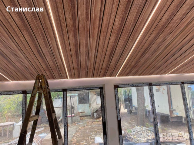 Стенен панел с модерна визия на дървена ламперия, снимка 4 - Облицовки - 53339078