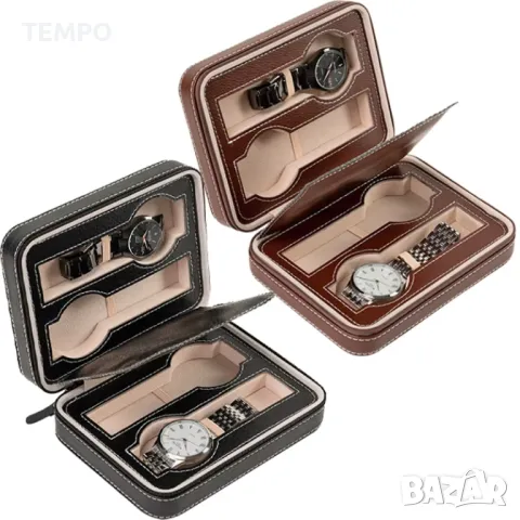 КОЖЕН КАЛЪФ за 4 ЧАСОВНИКА- ЧЕРЕН + ПОДАРЪК, снимка 16 - Други - 48240893