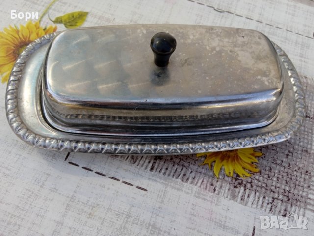 Стара кутия за масло/метална неръждавейка, снимка 1 - Аксесоари за кухня - 40145727