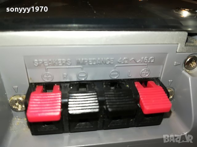 jvc-cd/tuner/amplifier-дизаинерска машина 0707211105, снимка 13 - Ресийвъри, усилватели, смесителни пултове - 33448490