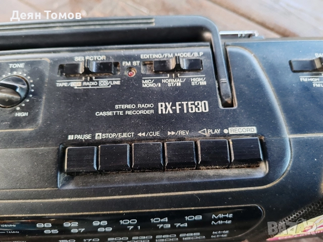 Panasonic RX Ft530 касетофон , снимка 4 - Радиокасетофони, транзистори - 52881837