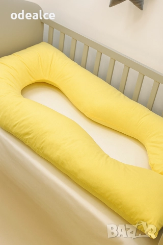 ВЪЗГЛАВНИЦА ЗА БРЕМЕННИ U-образна за комфортен сън по време на бременност , снимка 6 - Възглавници - 42336975