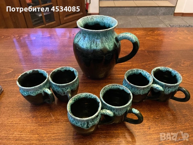 Комплект керамичен сервиз, снимка 1