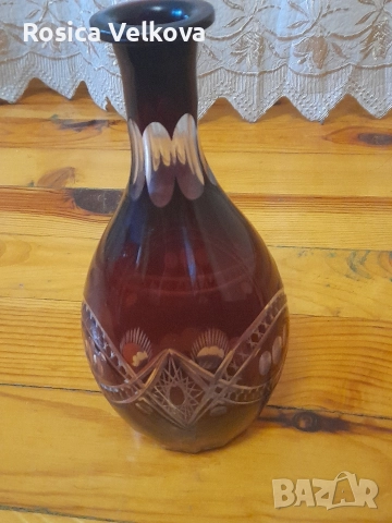 Ваза цветно стъкло , снимка 8 - Вази - 52864113